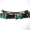 barrette turquoise et grenat – Image 2
