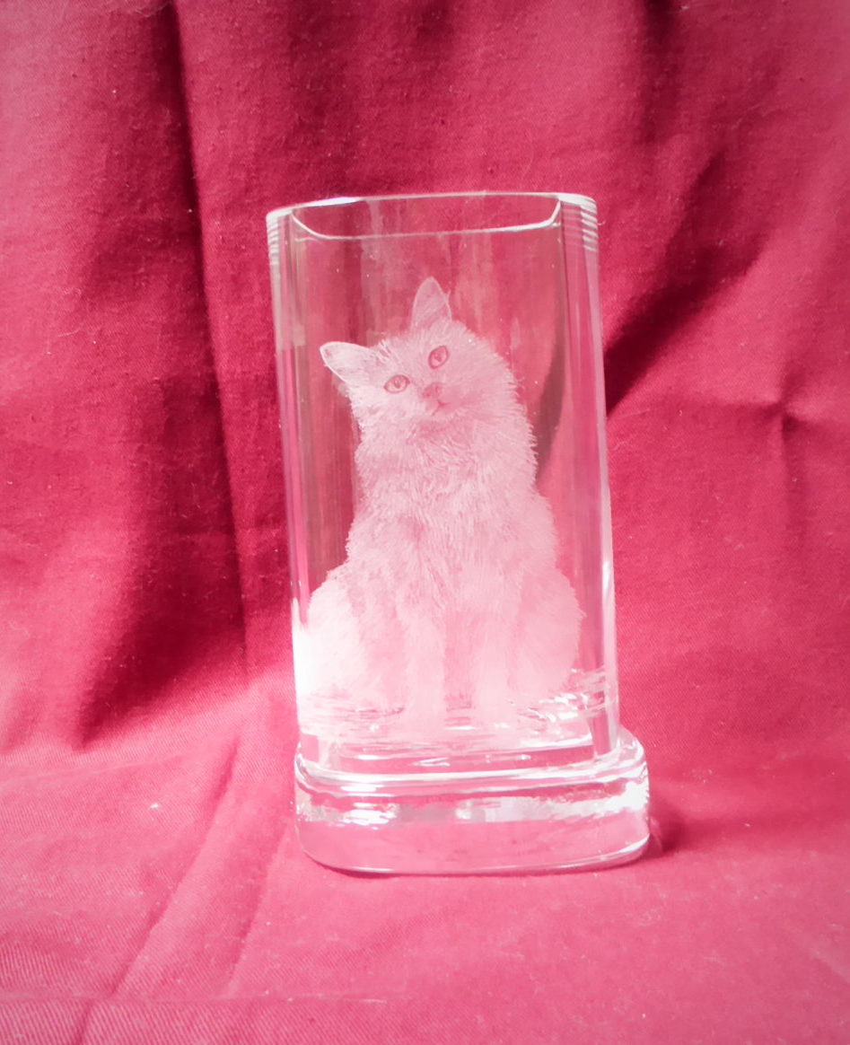 photophore « Bob » chat – Pascale Resin