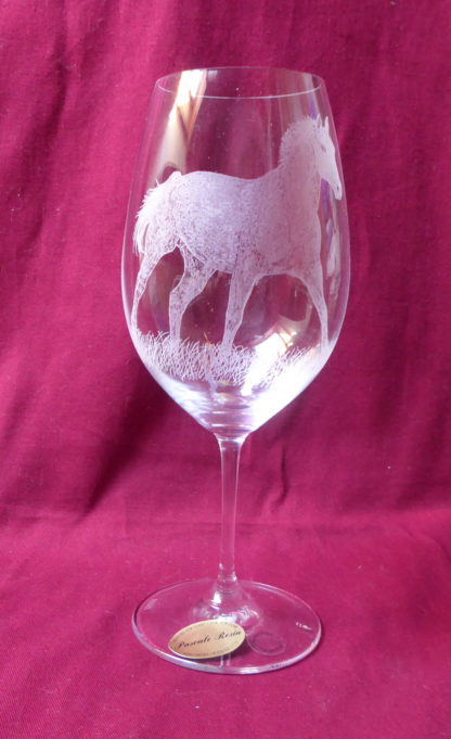 coffret verre à vin syrah chevaux – Image 3